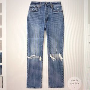 NWT-Curve Love Ultra High Rise Ankle Straight Jean